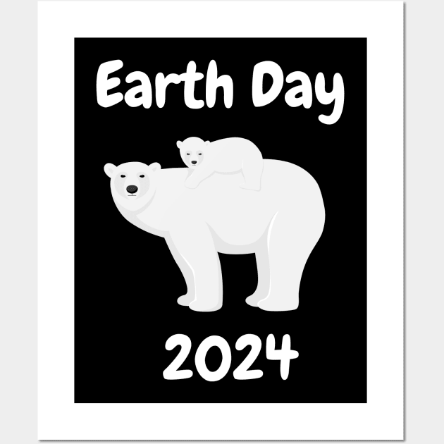 Earth Day 2024 Polar Beer Wall Art by aesthetice1